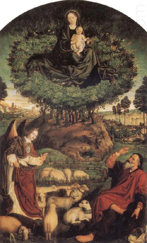 Nicolas Froment Moses and the Burning Bush china oil painting image